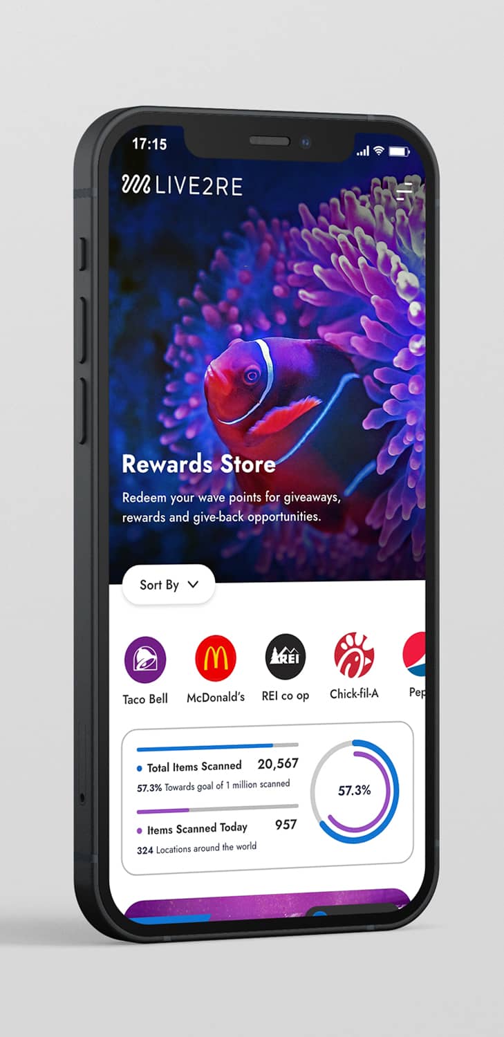 LIVE2RE Web Loyalty Platform
